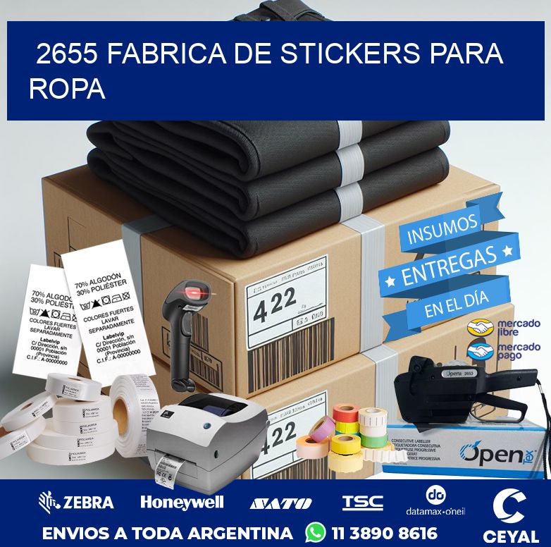 2655 FABRICA DE STICKERS PARA ROPA