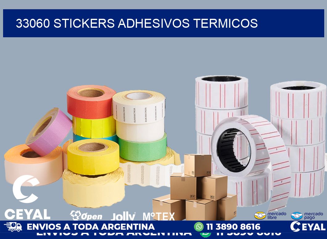 33060 stickers adhesivos termicos