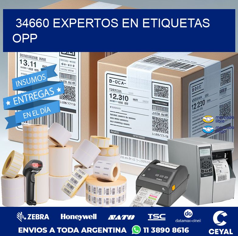34660 EXPERTOS EN ETIQUETAS OPP