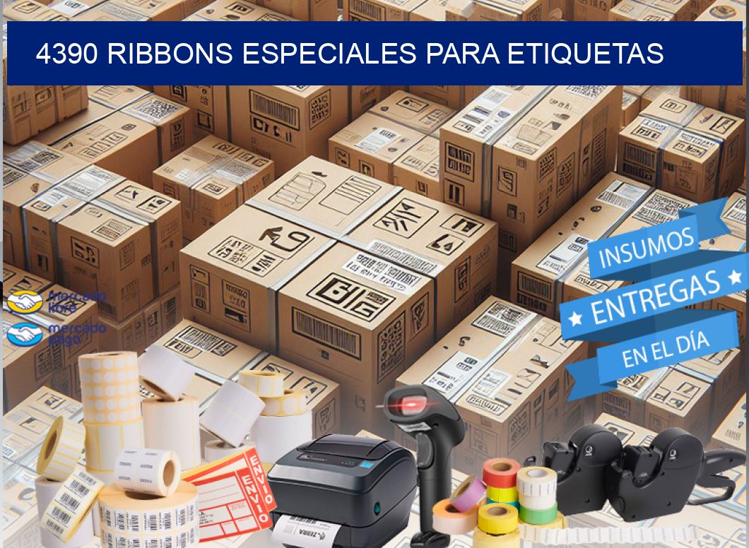 4390 RIBBONS ESPECIALES PARA ETIQUETAS