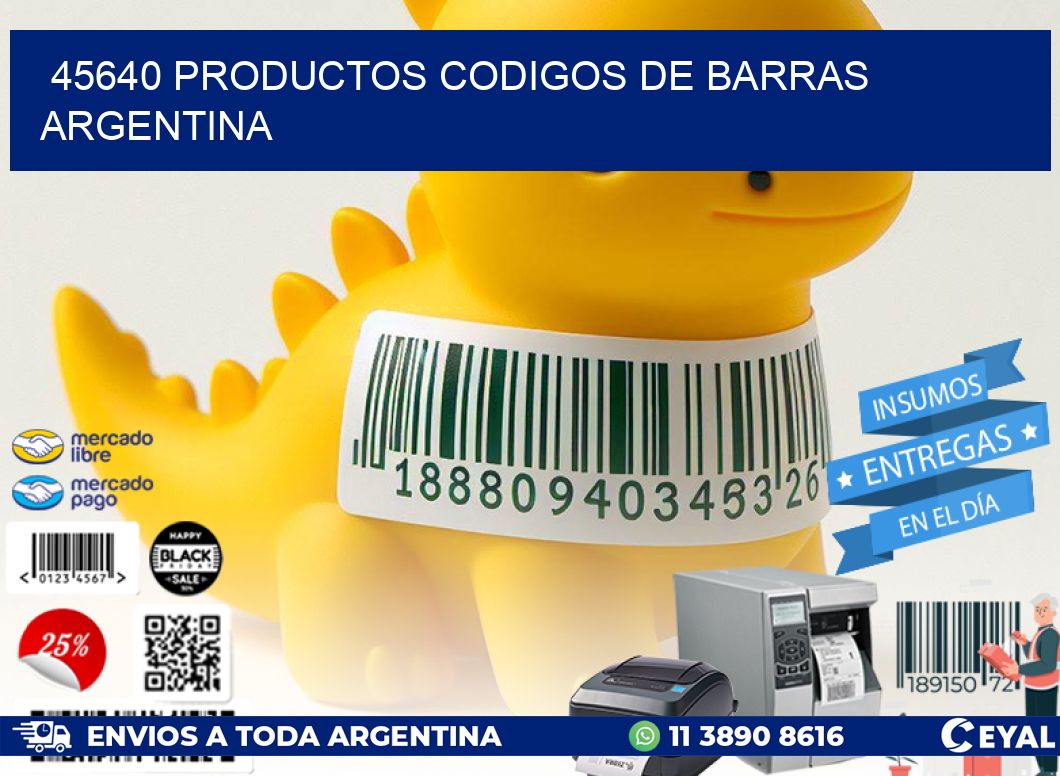 45640 productos codigos de barras argentina