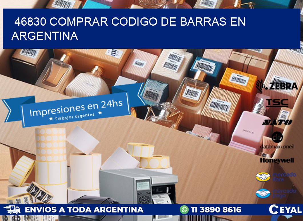 46830 Comprar Codigo de Barras en Argentina