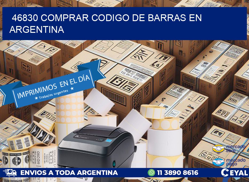 46830 Comprar Codigo de Barras en Argentina