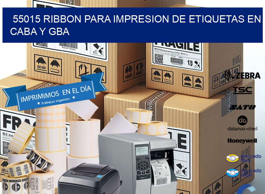 55015 RIBBON PARA IMPRESION DE ETIQUETAS EN CABA Y GBA