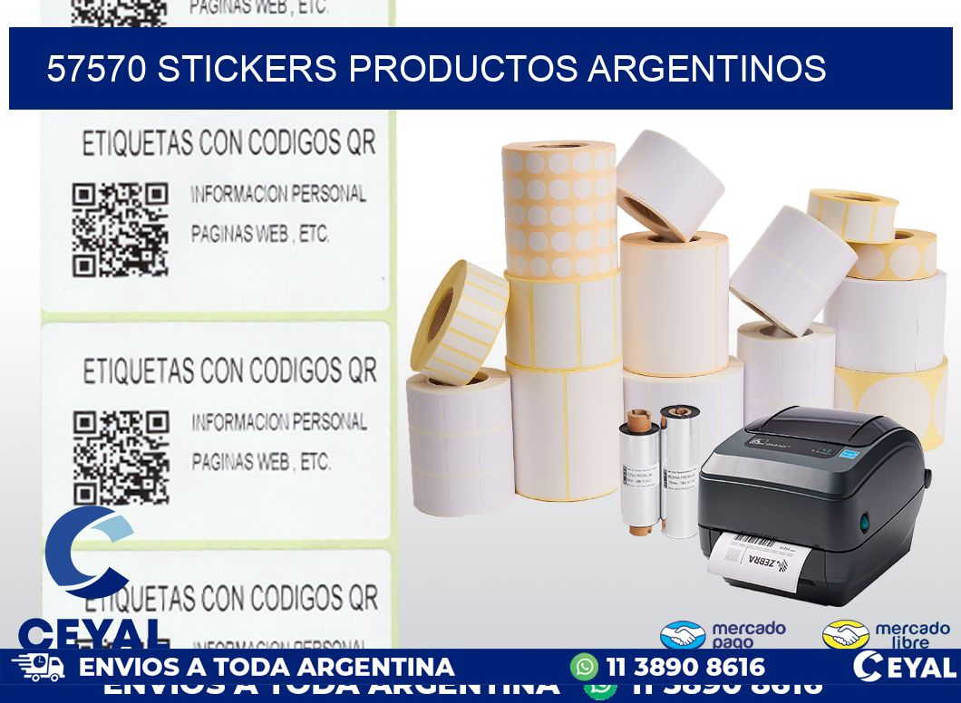 57570 stickers productos argentinos