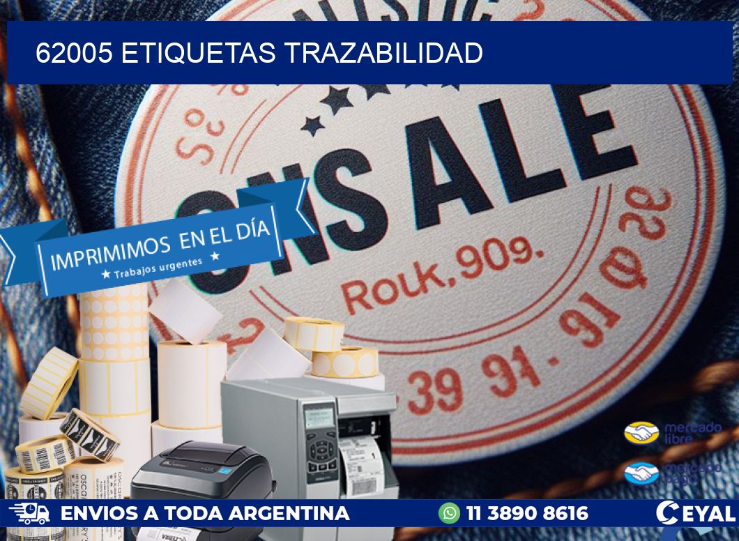 62005 etiquetas trazabilidad