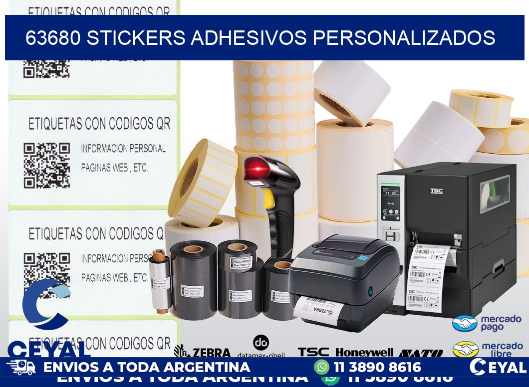 63680 stickers adhesivos personalizados