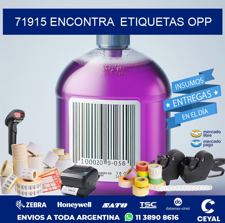 71915 ENCONTRA  ETIQUETAS OPP