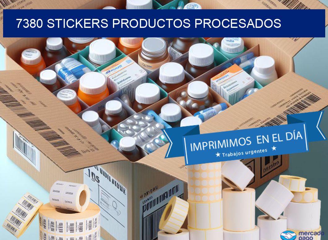 7380 stickers productos procesados