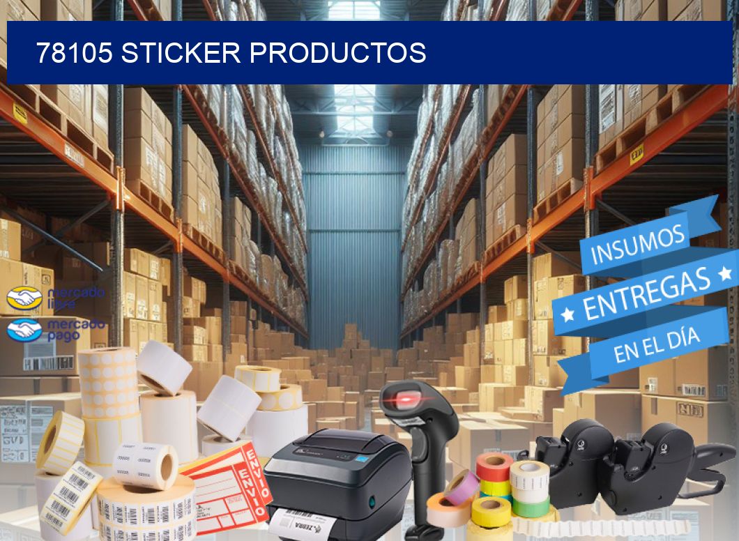 78105 Sticker productos