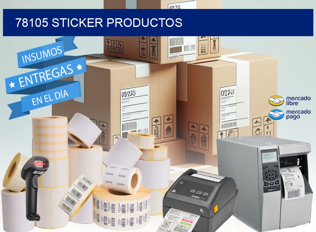 78105 Sticker productos