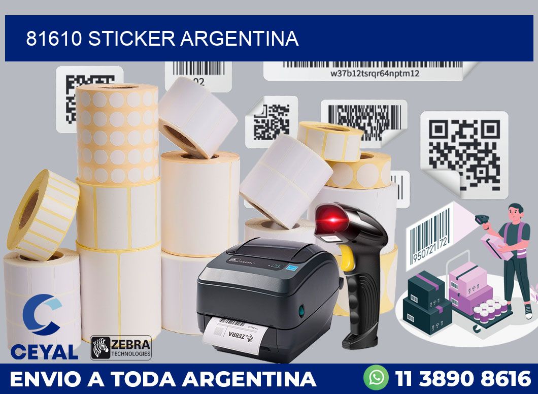 81610 Sticker Argentina