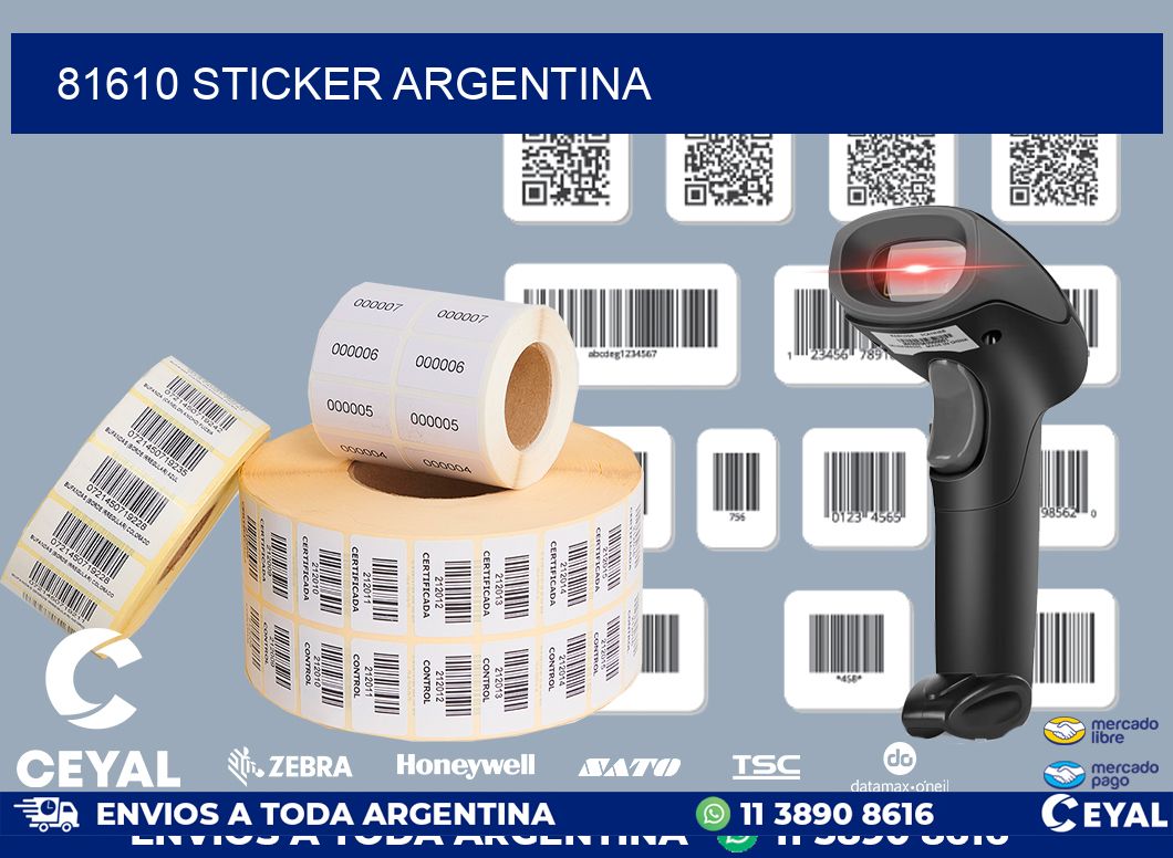 81610 Sticker Argentina