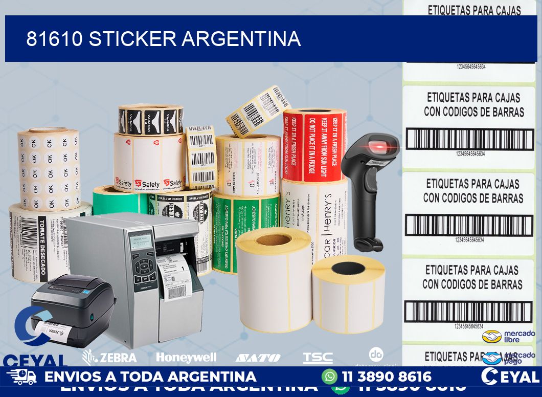81610 Sticker Argentina