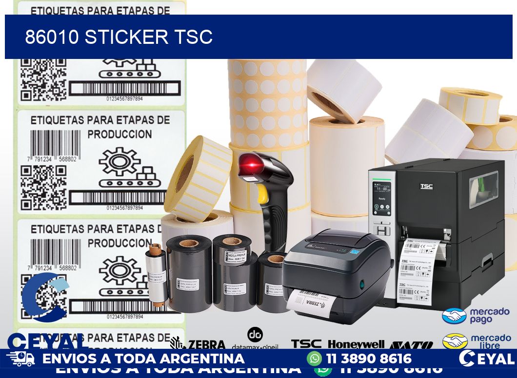86010 sticker tsc