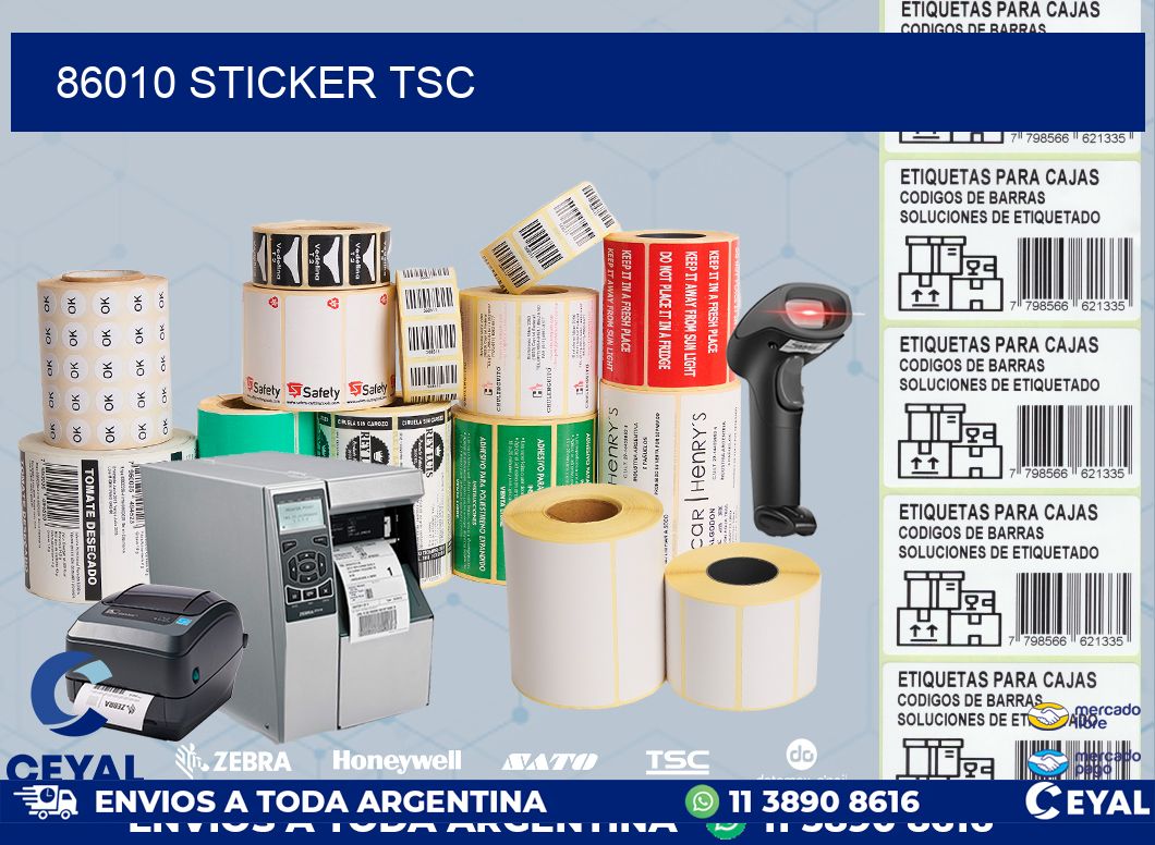 86010 sticker tsc