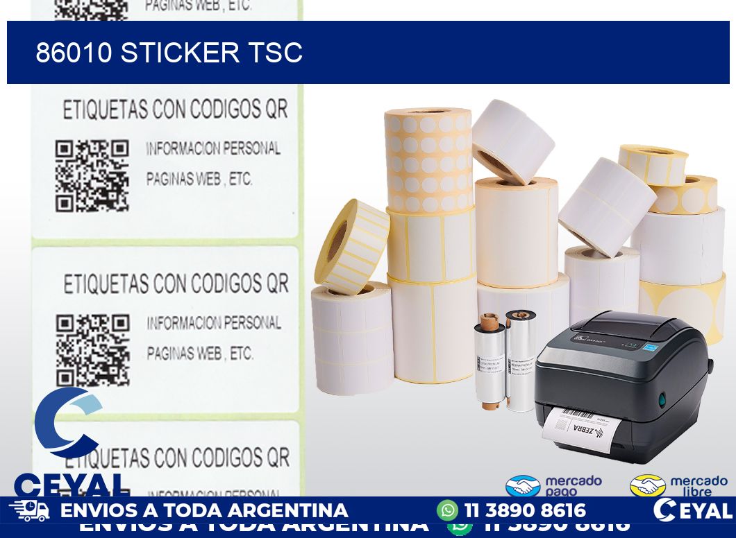 86010 sticker tsc