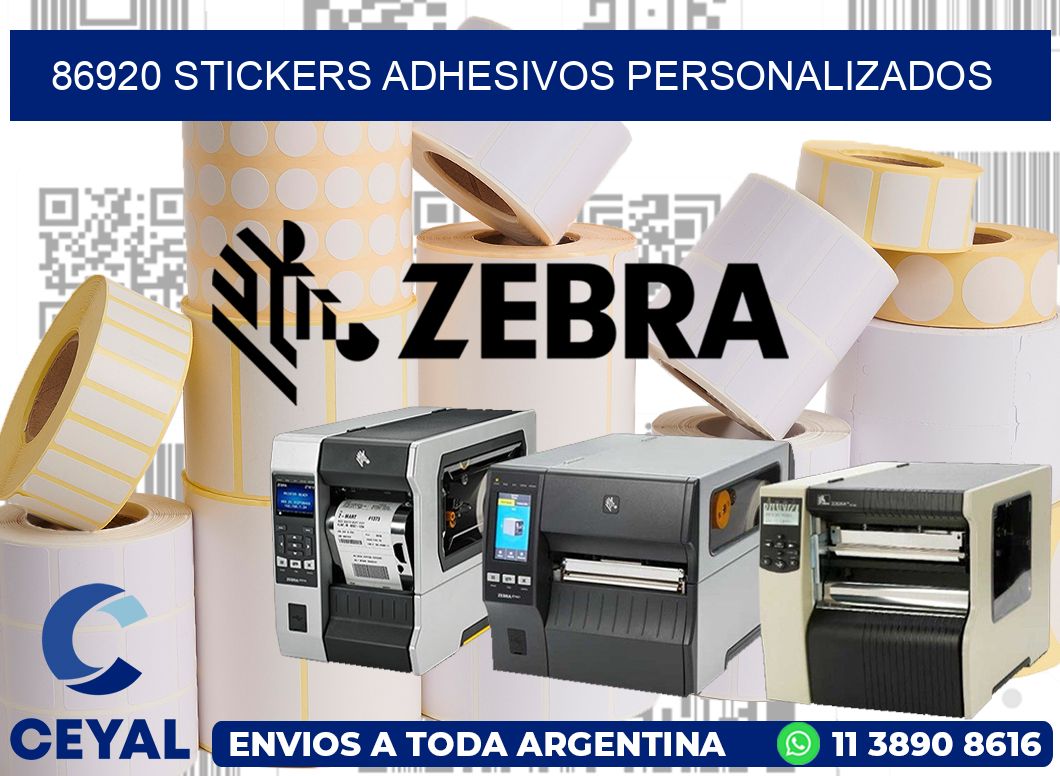86920 stickers adhesivos personalizados