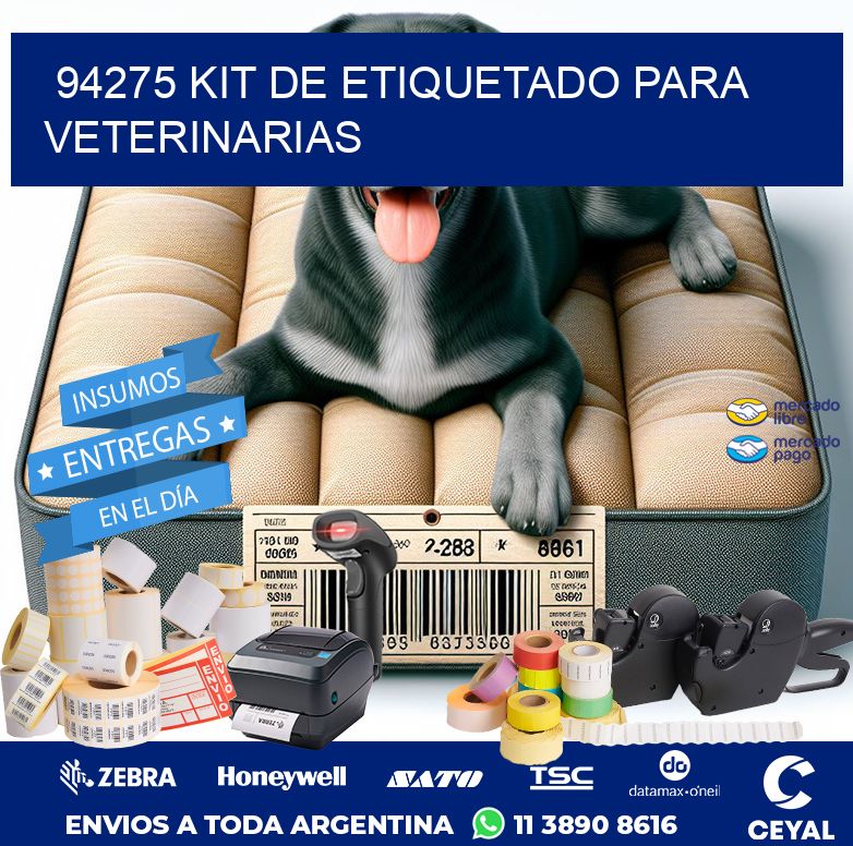 94275 KIT DE ETIQUETADO PARA VETERINARIAS