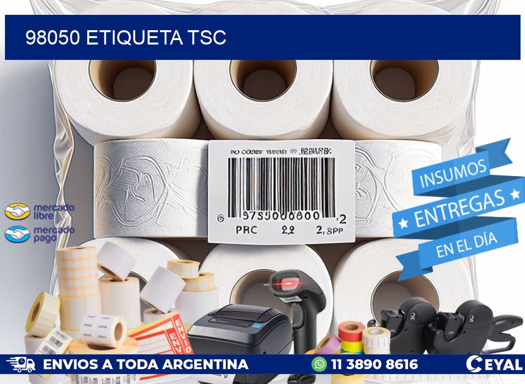 98050 etiqueta tsc