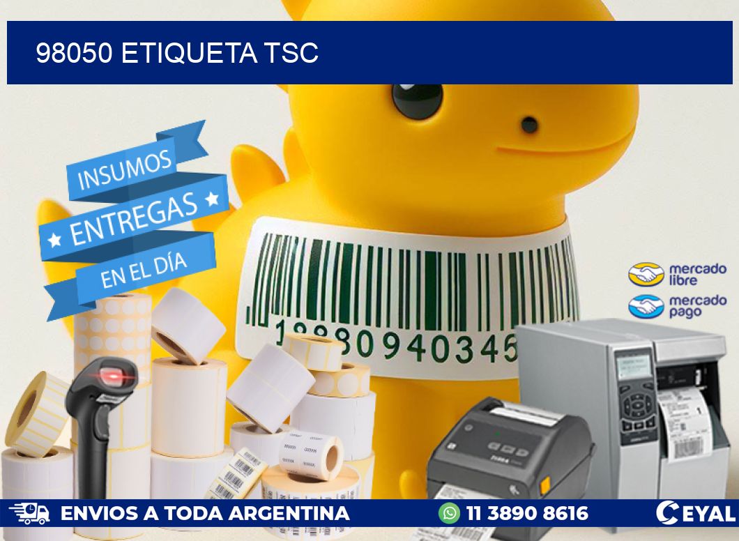 98050 etiqueta tsc