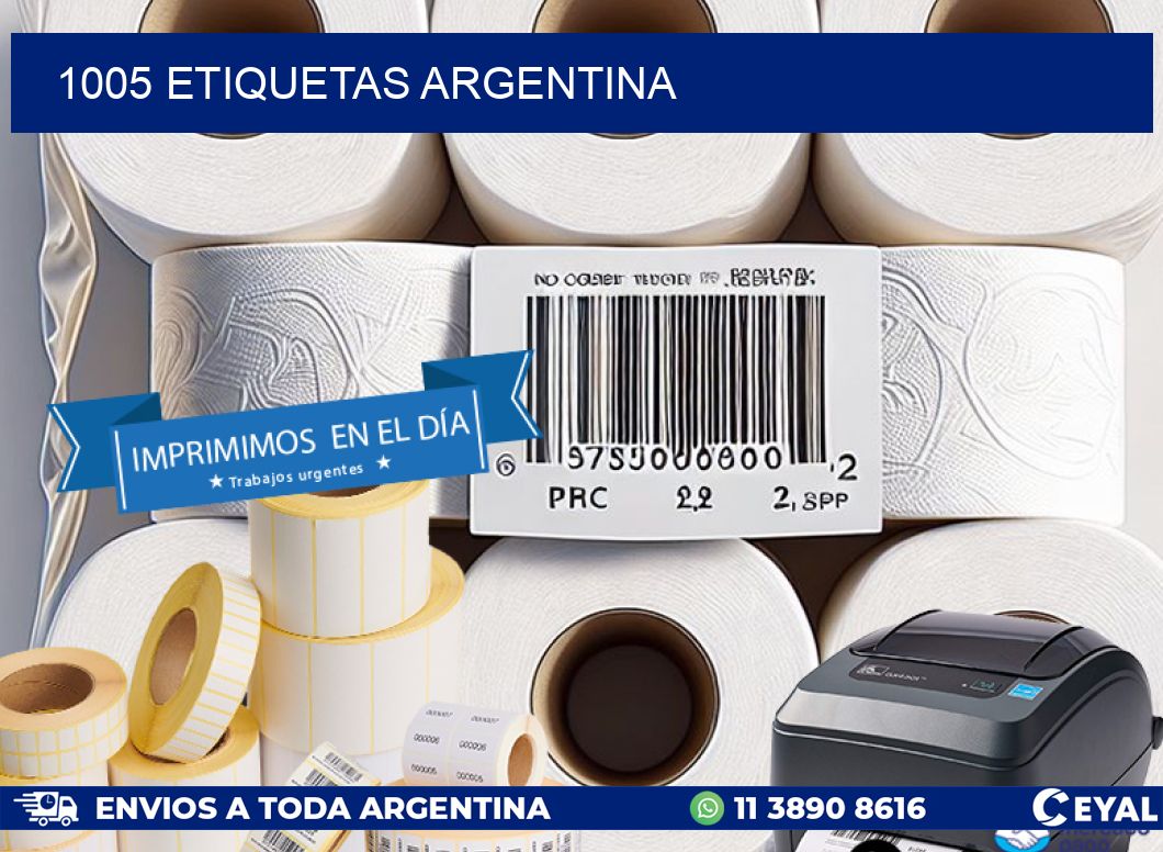 1005 ETIQUETAS ARGENTINA