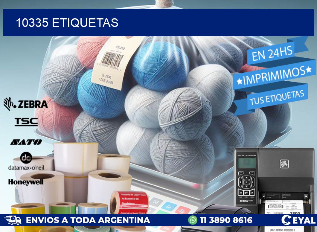10335 ETIQUETAS