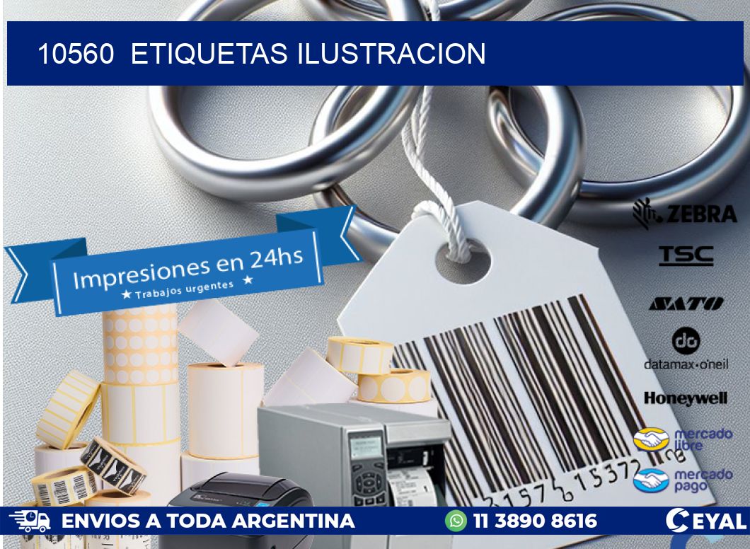 10560  ETIQUETAS ILUSTRACION