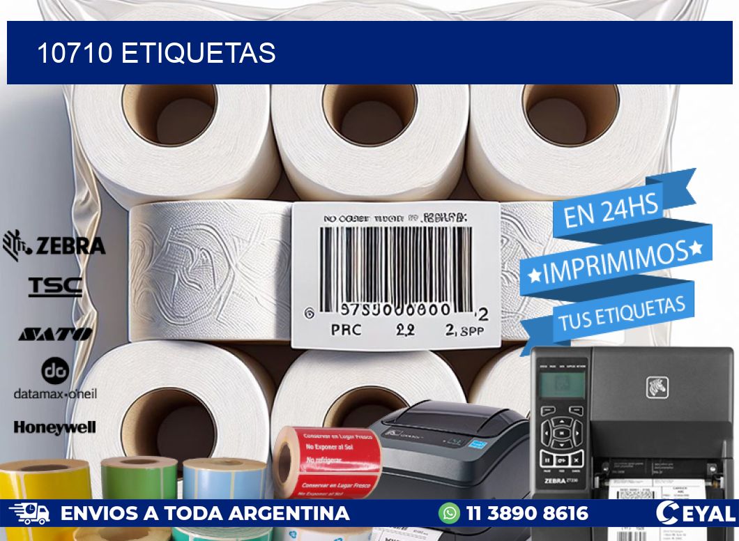 10710 ETIQUETAS