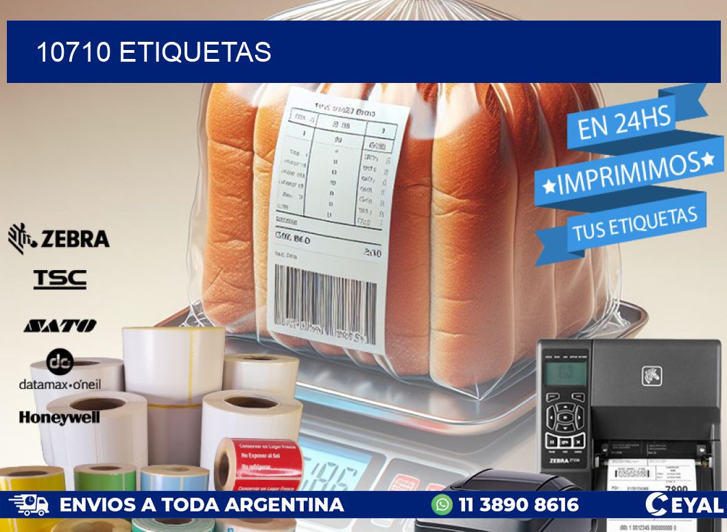 10710 ETIQUETAS