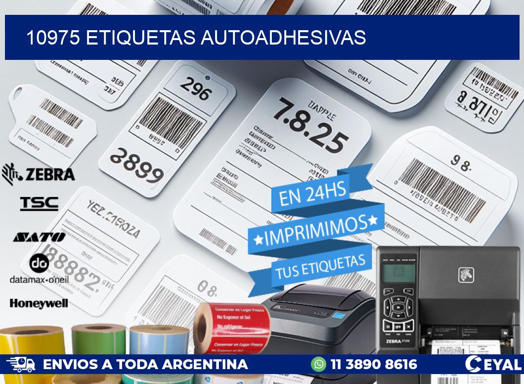 10975 ETIQUETAS AUTOADHESIVAS
