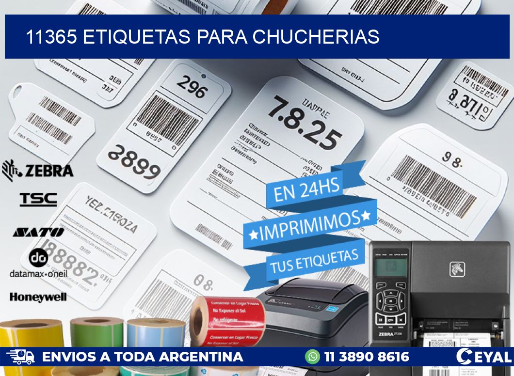 11365 ETIQUETAS PARA CHUCHERIAS