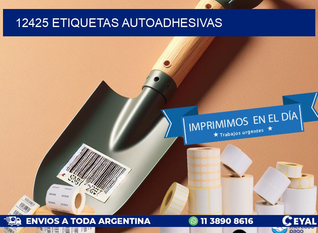 12425 ETIQUETAS AUTOADHESIVAS