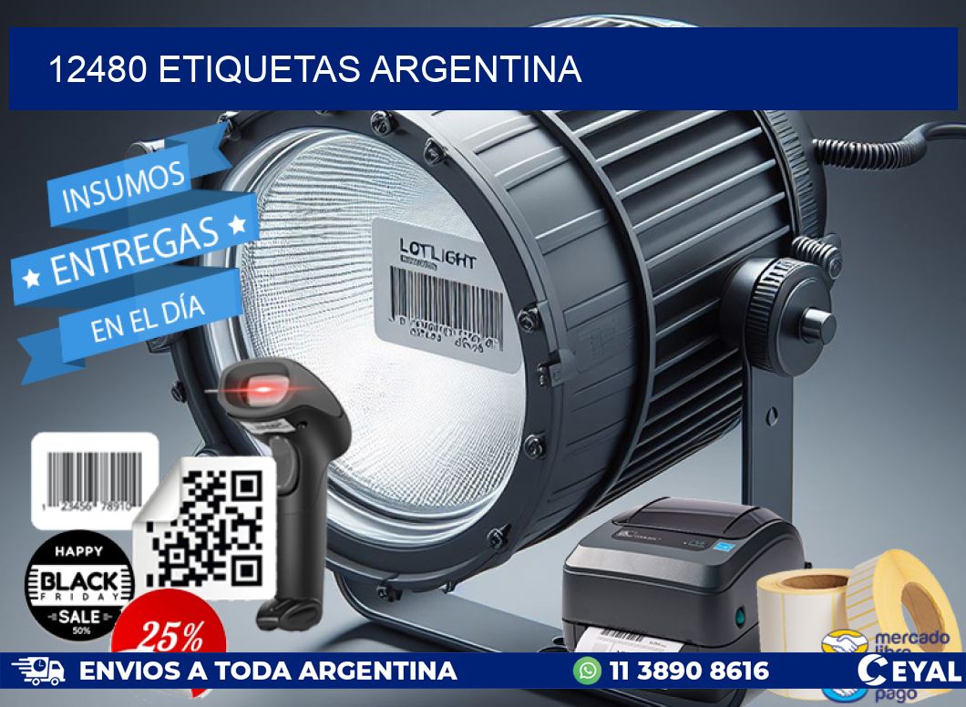 12480 ETIQUETAS ARGENTINA