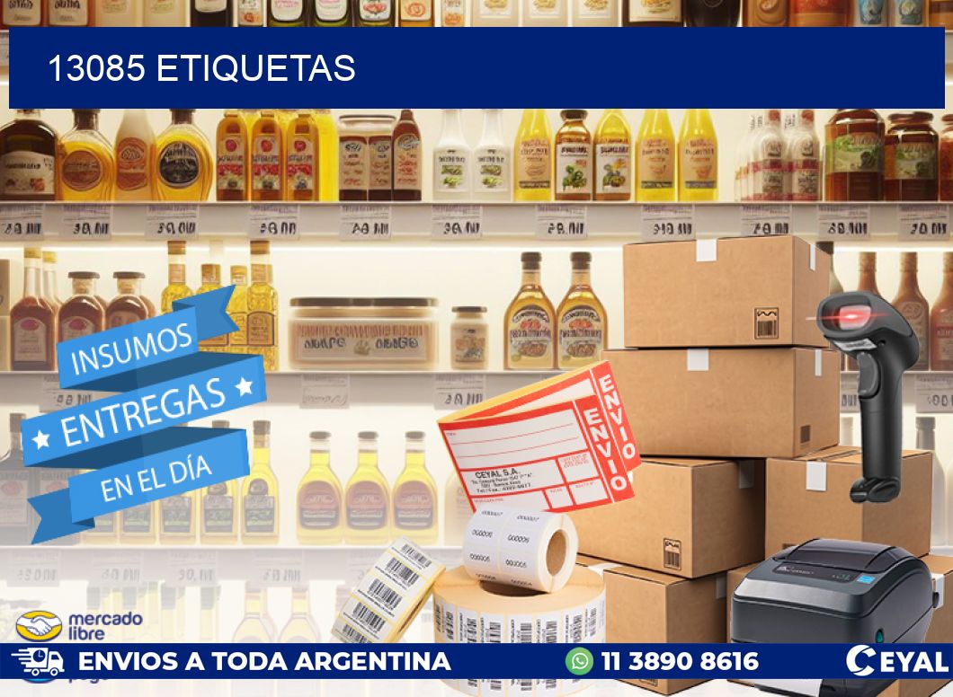 13085 ETIQUETAS