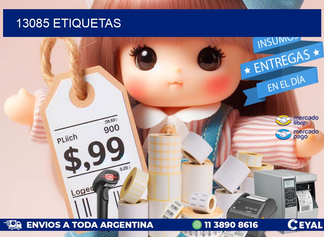 13085 ETIQUETAS