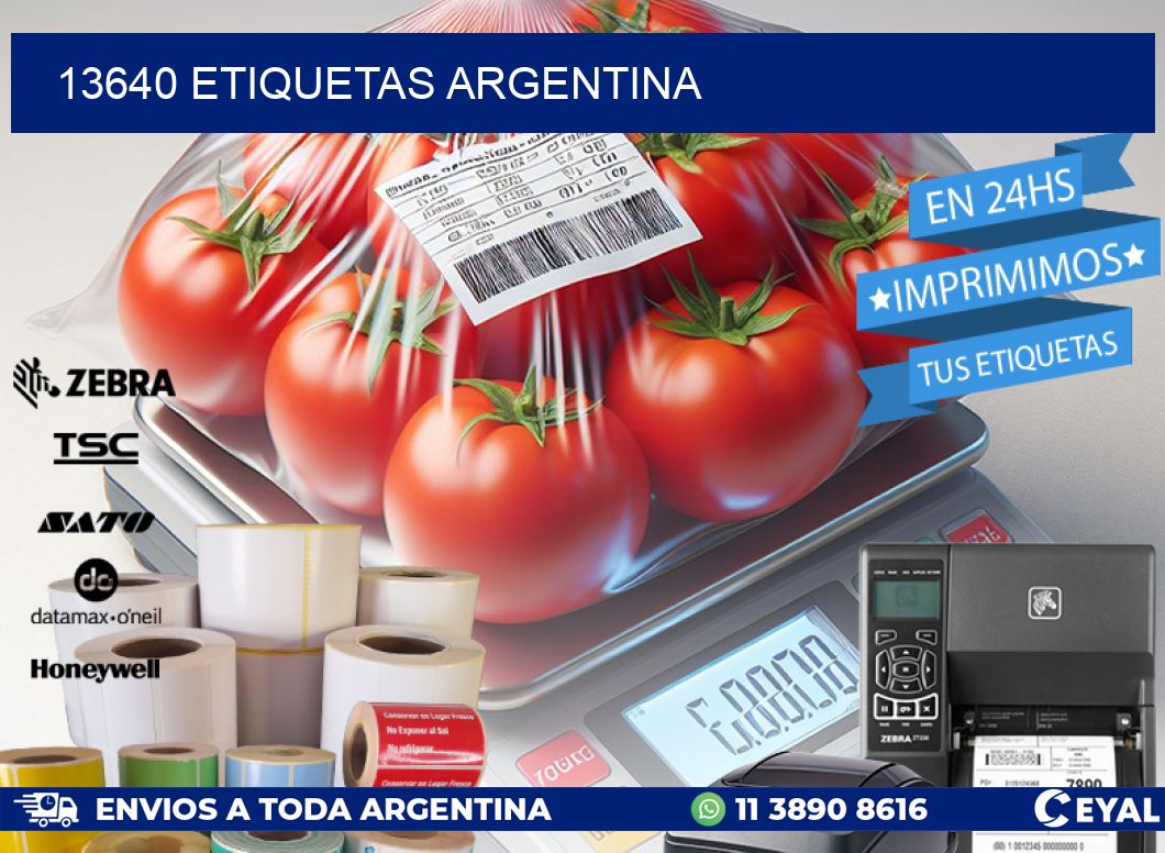 13640 ETIQUETAS ARGENTINA