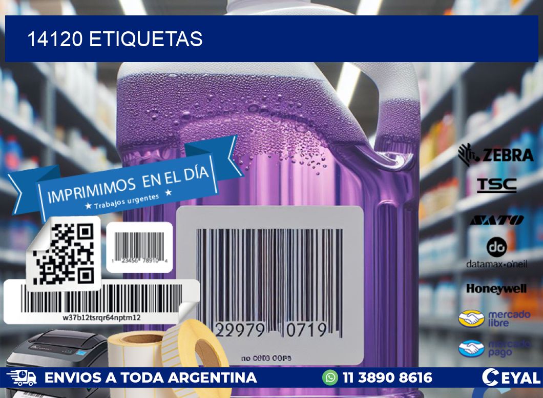 14120 ETIQUETAS