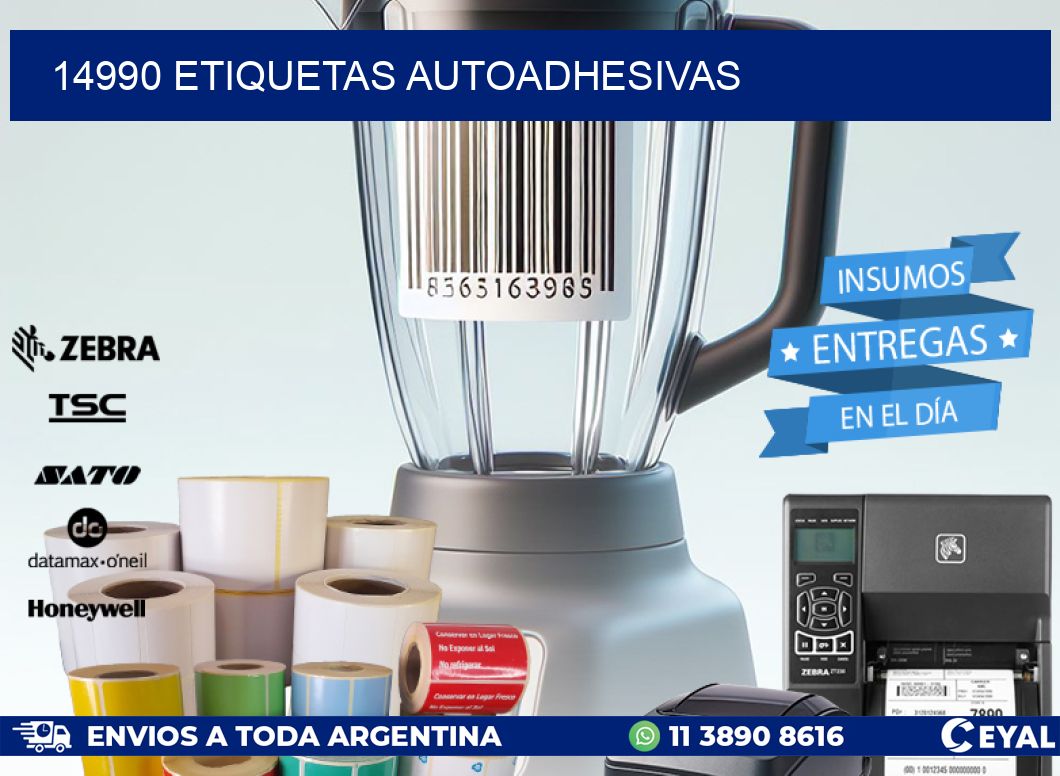 14990 ETIQUETAS AUTOADHESIVAS