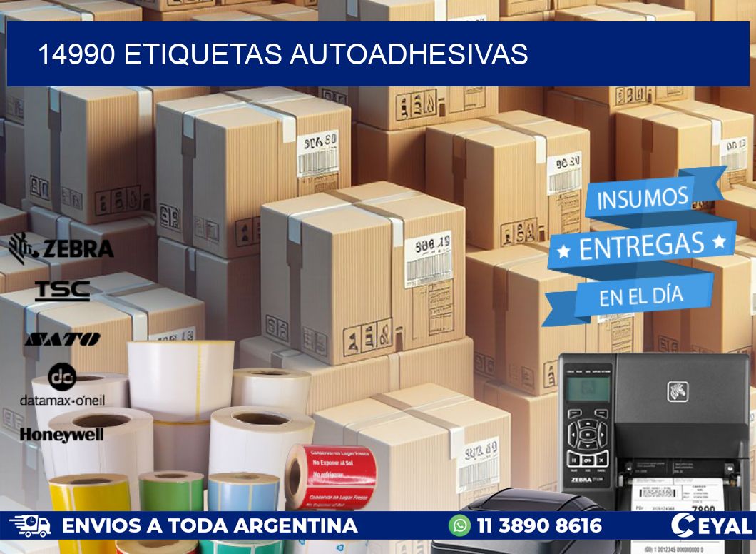 14990 ETIQUETAS AUTOADHESIVAS