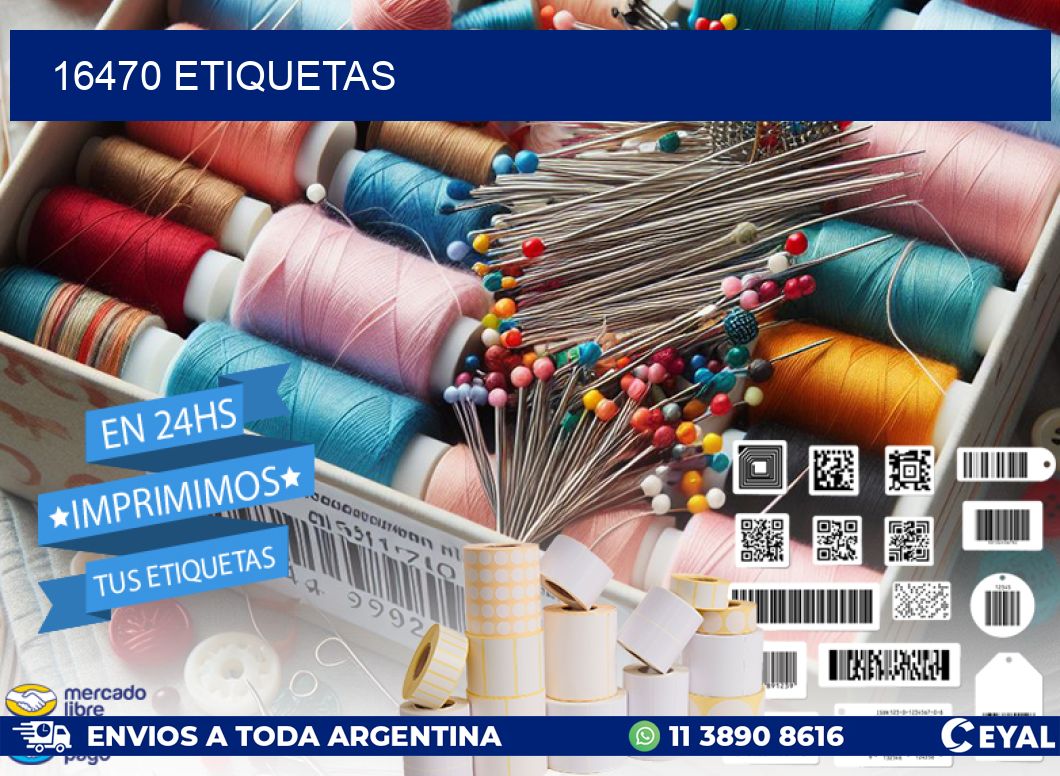 16470 ETIQUETAS