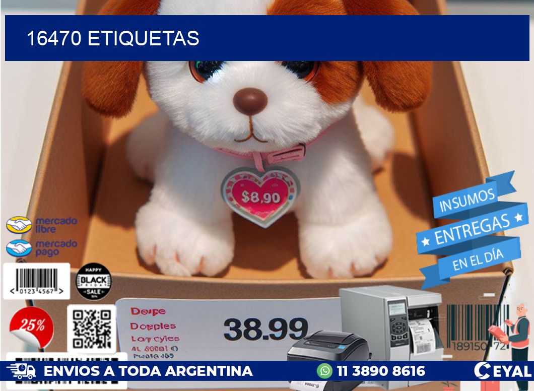 16470 ETIQUETAS