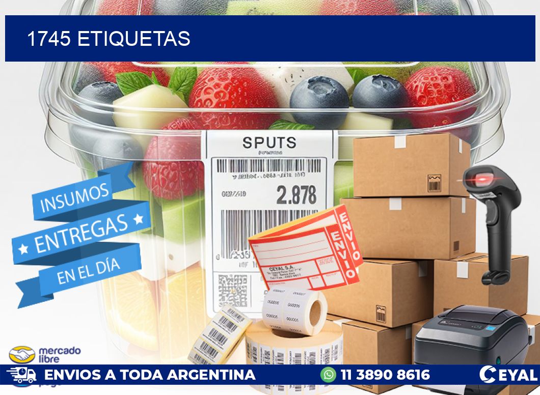 1745 ETIQUETAS