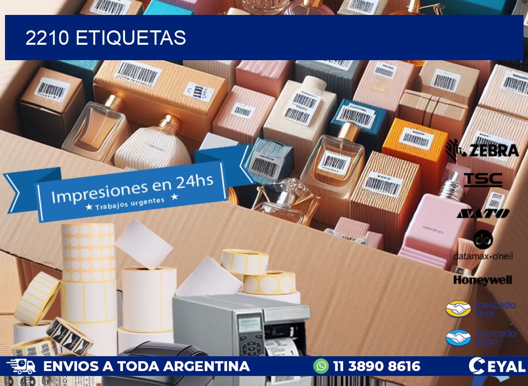 2210 ETIQUETAS