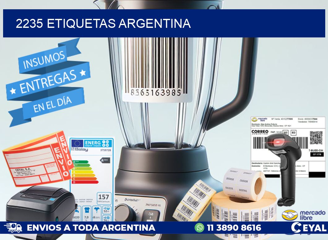 2235 ETIQUETAS ARGENTINA
