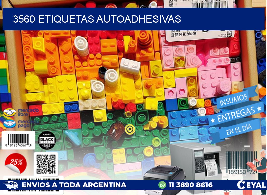 3560 ETIQUETAS AUTOADHESIVAS