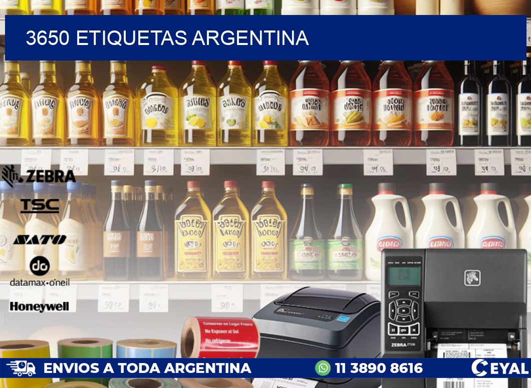 3650 ETIQUETAS ARGENTINA