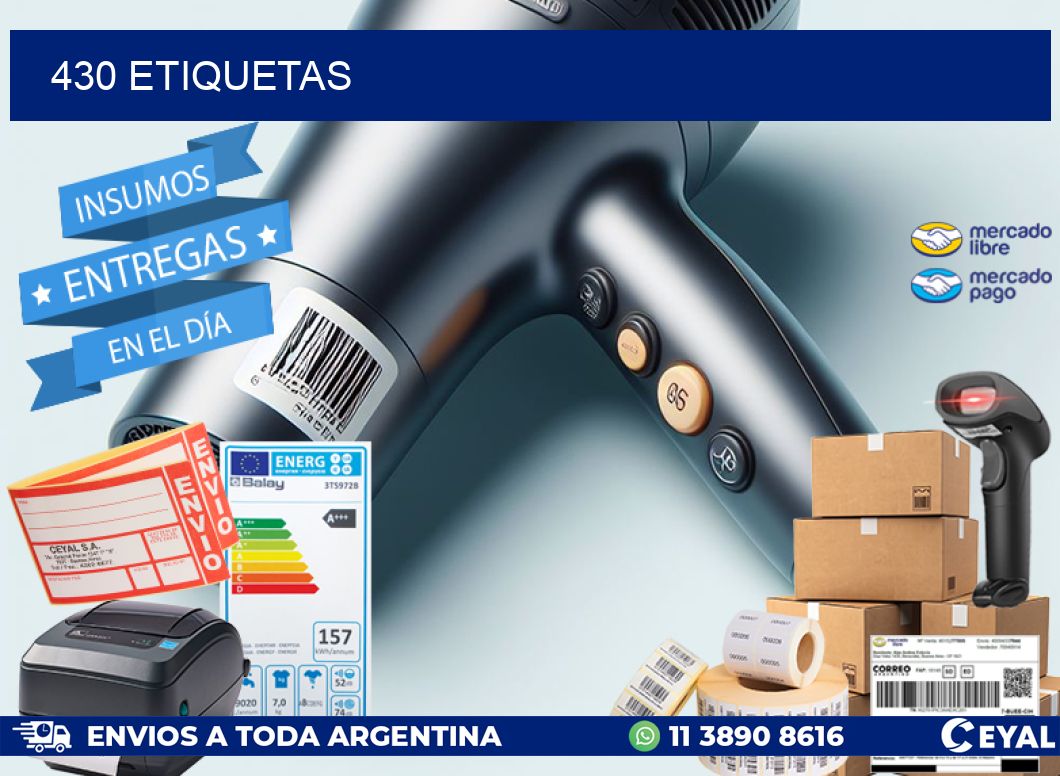 430 ETIQUETAS