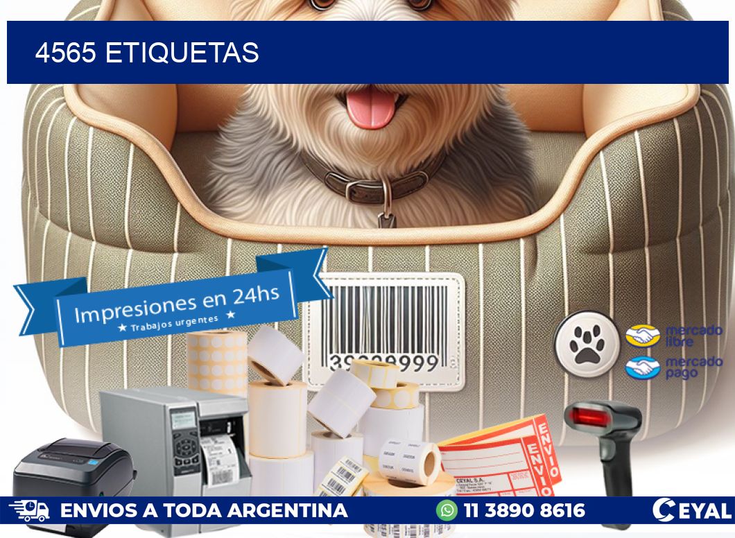 4565 ETIQUETAS