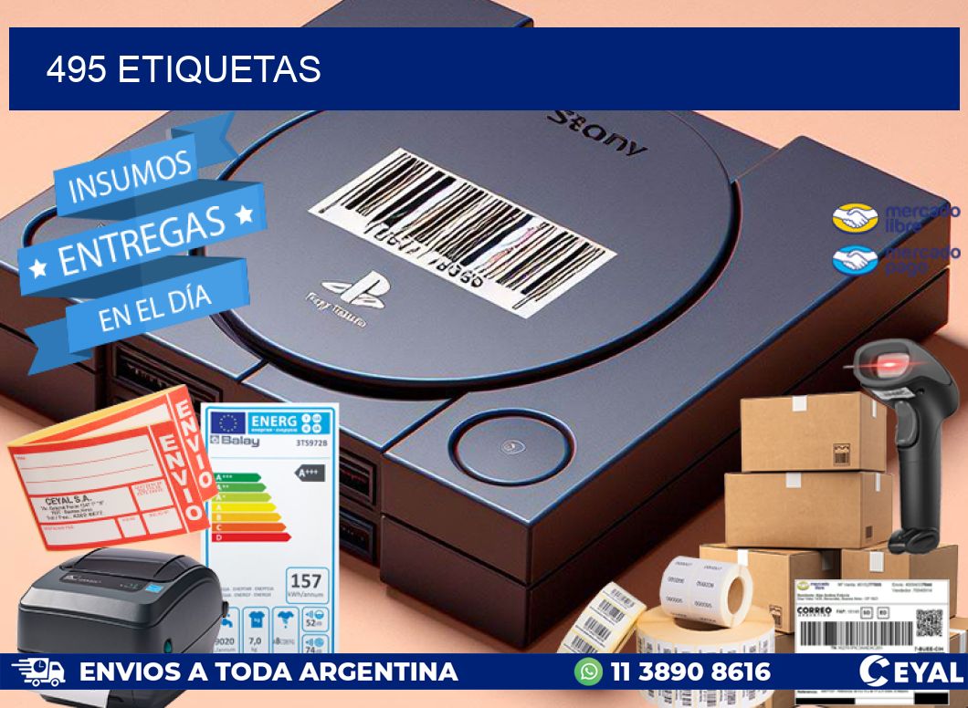 495 ETIQUETAS